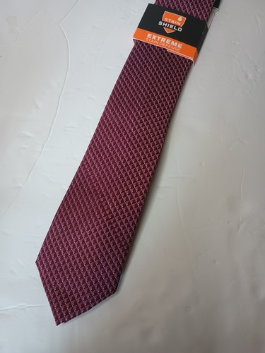Van Heusen Stain Shield Extreme Mulberry Neck Tie NWT - Picture 3 of 6