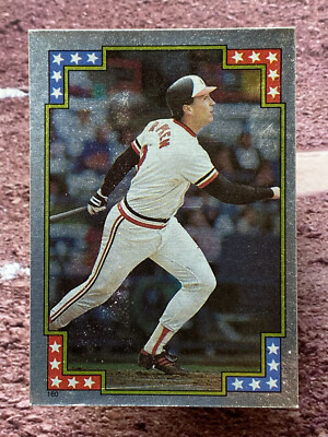 1988 Topps Super Star Sticker Backs Cal Ripken #160 Dale Murphy #18