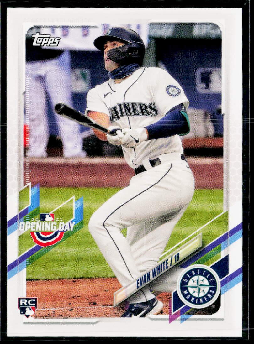 2021 Topps Opening Day #19 Evan White RC