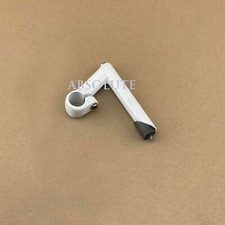 WHITE ALLOY FIXIE BICYCLE QUILL STEM 22.2MM VINTAGE FIXED GEAR TRACK ROAD BIKE.