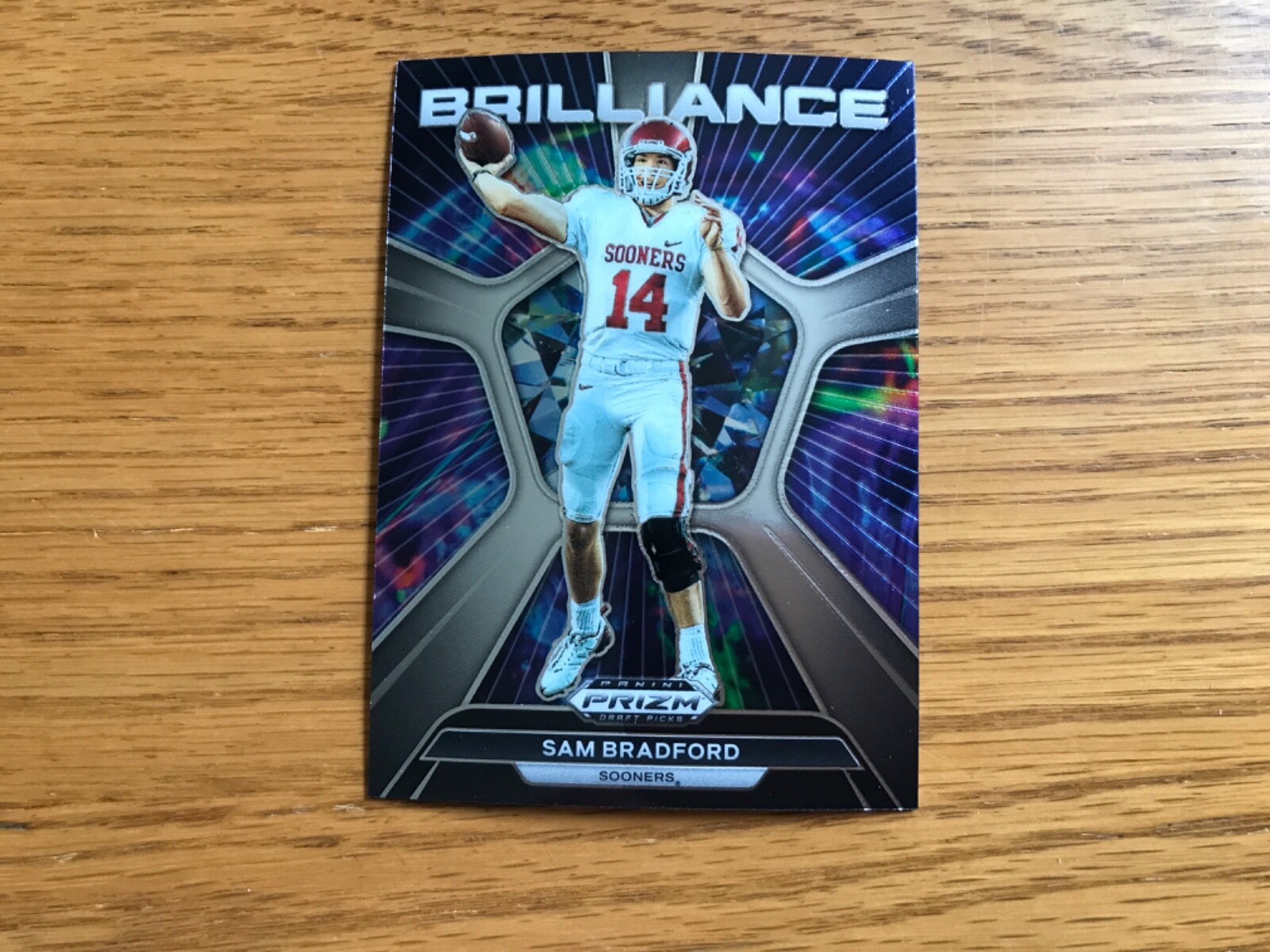 2024 Prizm Draft Picks Sam Bradford Brilliance