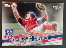 2019 Topps Opening Day #YOF-11 Gary Carter METS HOF 150 YEARS OF FUN card NM/MT