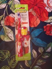 Marvel Avengers Toothbrush Iron Man Travel Kit Soft With Suction Cup