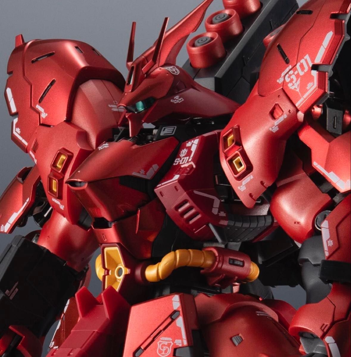 Bandai CHOGOKIN MSN-04FF Sazabi Super Alloy Action Figure Bandai CHOGOKIN MSN-04FF Sazabi Super Alloy Action Figure