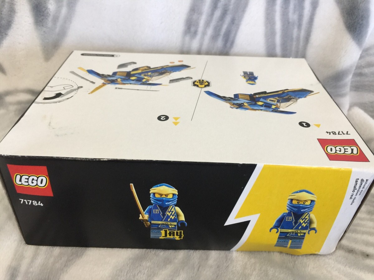 LEGO NINJAGO Jay Lightning Jet EVO Toy Plane Set 71784 New