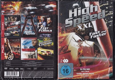 High Speed XXL - Fast and Faster [6 Filme Box] - neu OVP