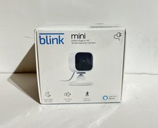 Blink Indoor Mini Security Camera White Night...