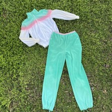 Vintage 70s Terrycloth Track Suit