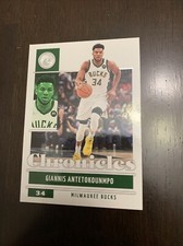 2021-22 Panini Chronicles Giannis Antetokounmpo NBA Card #1