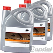3x5 LITER ORIGINAL TOYOTA MOTORÖL PREMIUM FUEL ECONOMY 5W30 ACEA C2 API SN