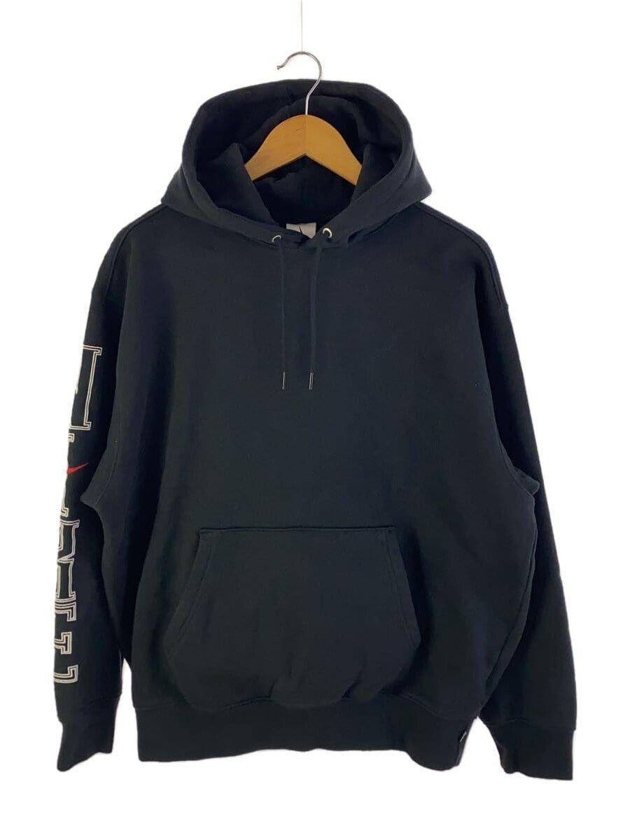 Nike Hoodie x SUPREME 24SS Hooded Sweatshirt M Cotton Black Plain 