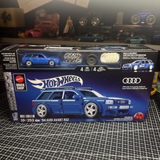Mattel 1-32 Brick Shop Hot Wheels Audi Avant RS2 Building Kit New Combine P&P