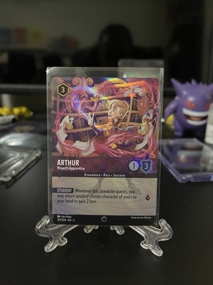 Arthur  Wizard's Apprentice (Enchanted) 207/204 Rise of the Floodborn Holo
