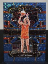 Marina Mabrey 2024 Panini Select WNBA #95 Prizms Light Blue Disco #/125