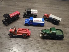 6 LLEDO Chevron Standard Oil 1936 Chevron Farm Delivery Trucks   3.75” Length