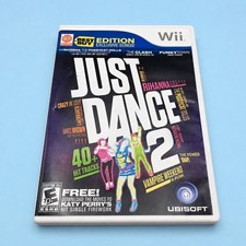 Just Dance 2 Best Buy Edition Nintendo Wii CIB Tested Ubisoft Game UNTESTED -371