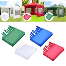 3x2m Waterproof Gazebos Outdoor Tent Folding Marquee Party Camping Canopy Side