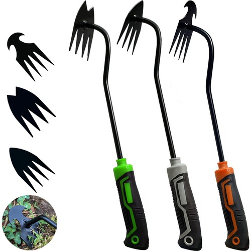 3 pcs Weed Puller Tool Garden Weed Pulling Tool, 2025 New Garden Weed Puller ...