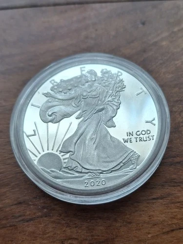 American Eagle Liberty Dollar .999 Fine Silver Proof Coin Bullion 1oz 2020 Mint