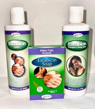 Arymar Escabicin Set 8 oz( Lotion ,Shampoo, Soap)