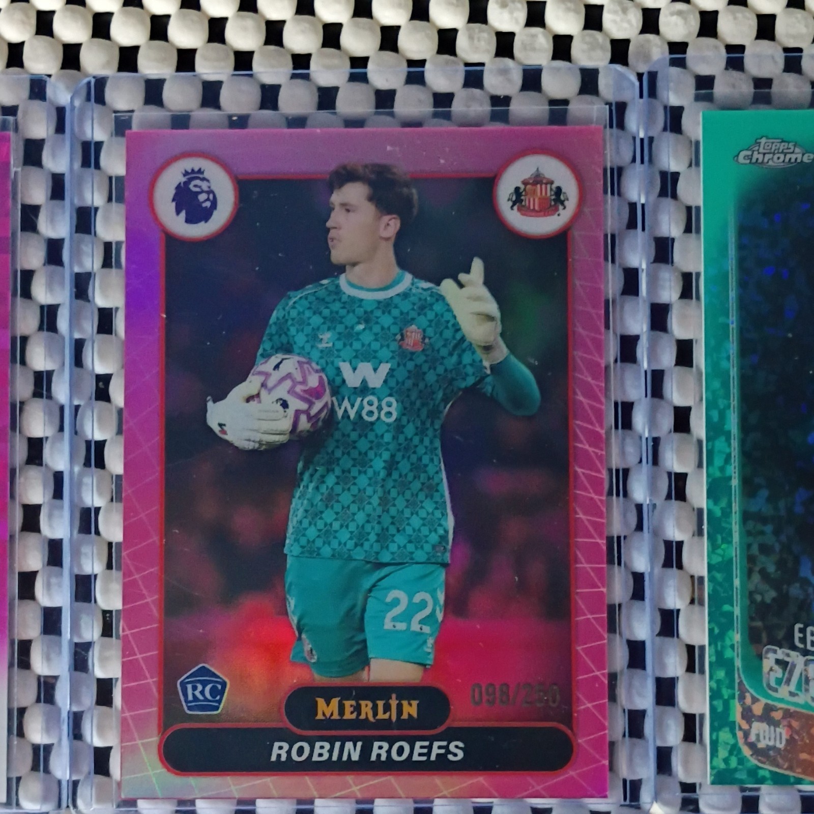 Topps 2023-26 UCL 15-Card Lot Chrome/Finest/Merlin/Prizm #’d Chiellini Auto/99 view 6