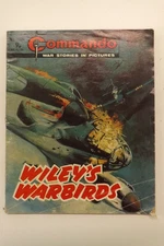 COMMANDO COMIC WAR STORIES IN PICTURES No.1174 WILEY'S WARBIRDS 1977 GN5089