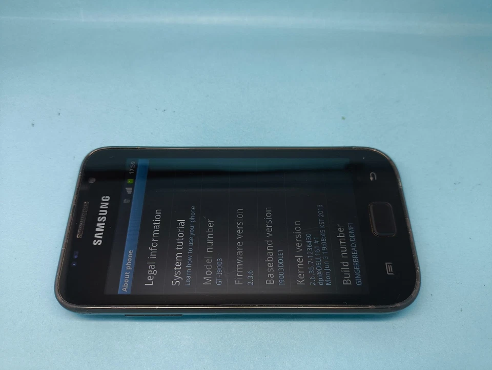 Samsung I9003 Galaxy SL Black (Unlocked) Smartphone Good Condition - Image 2 of 4