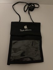 Vintage Apple Think Different Employee Lanyard Black - RARE COLLECTIBLE PIECE