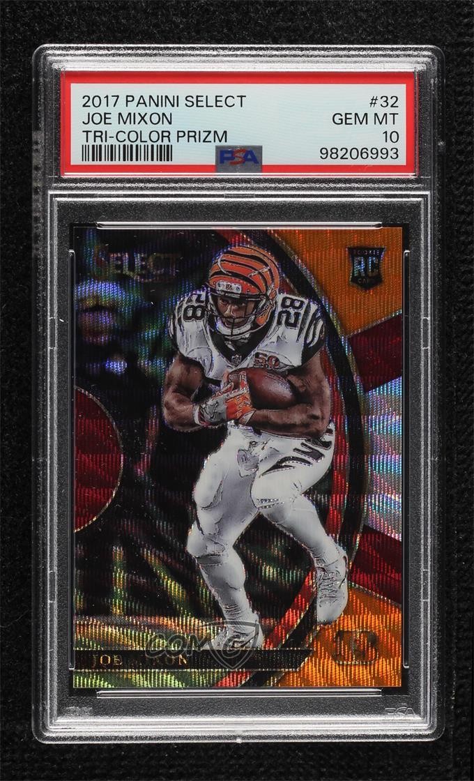 2017 Select Concourse Tri-Color Prizm /199 Joe Mixon #32 PSA 10 GEM MT Rookie RC