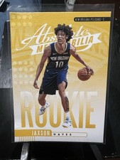 2019-20 Absolute Memorabilia Basketball Rookies Yellow #7 Jaxson Hayes 