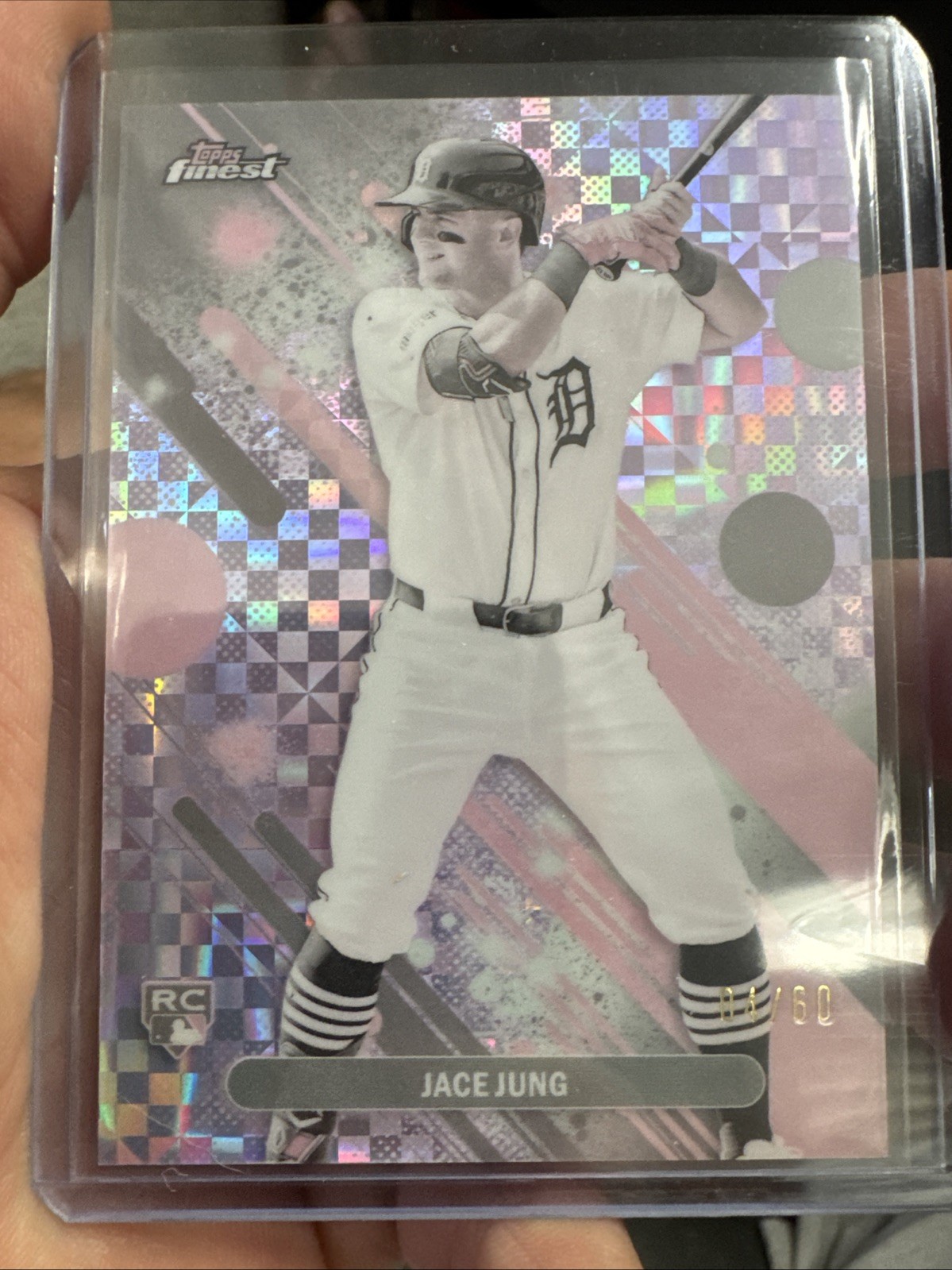 2025 Topps Finest Jace Jung #29 Pearl /60