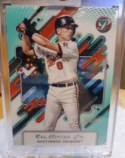 Cal Ripken Jr. 2025 Topps Pristine Aqua Refractor 162/199!!! Encased Hit.