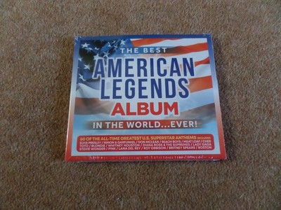 CD TRIPLE ALBUM NEW & SEALED - THE BEST AMERICAN LEGENDS IN THE WORLD EVER