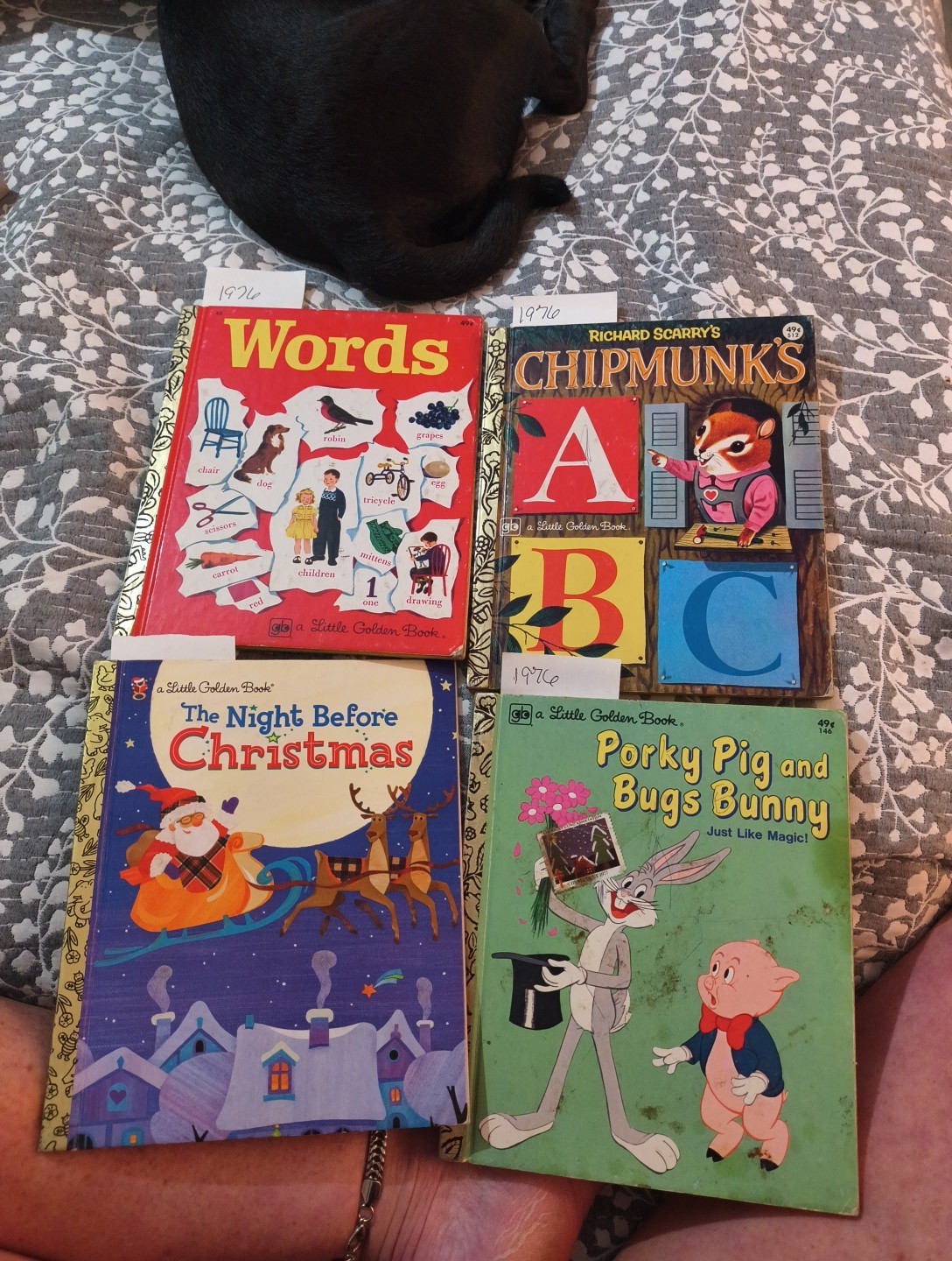 Set Of Four Little Golden Books  All Dated Copyright 1976