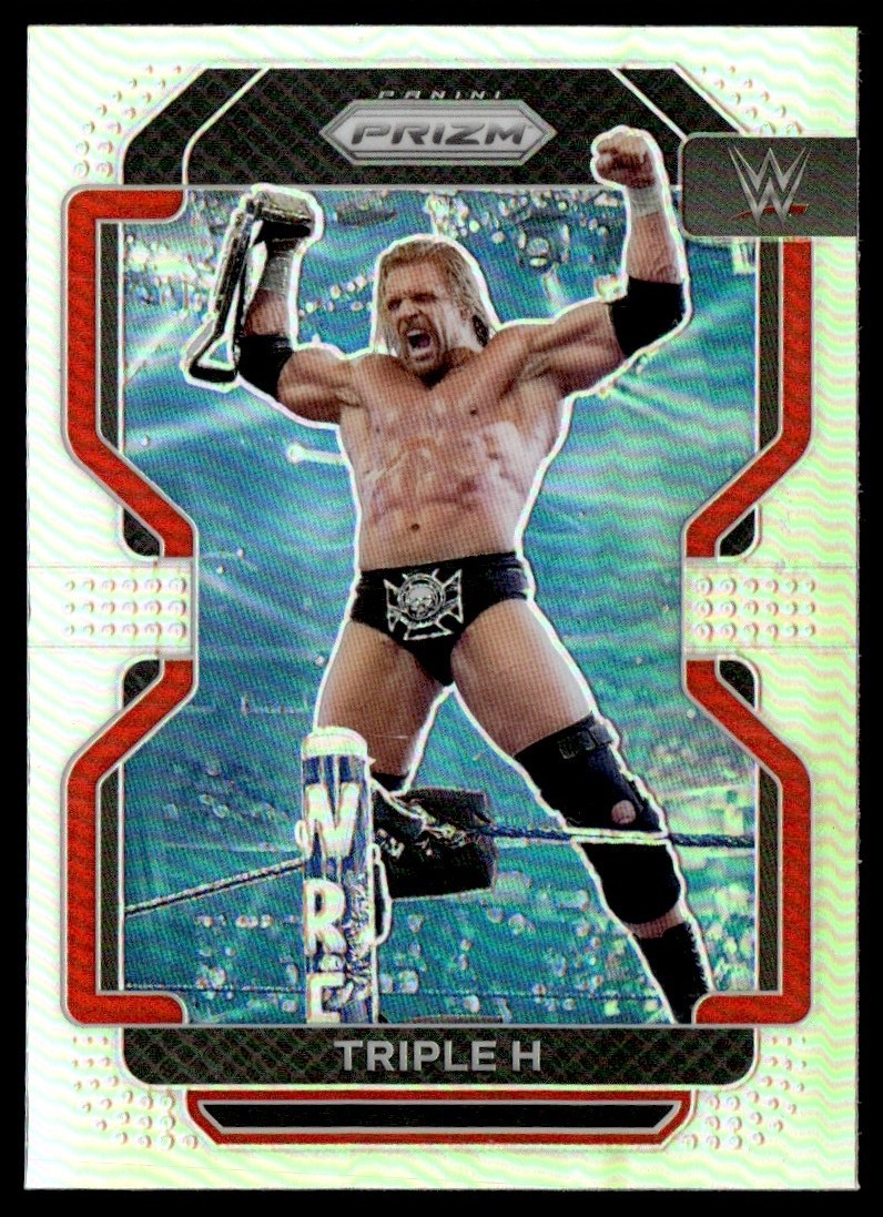 2022 Panini Prizm WWE Silver Triple H #194 B