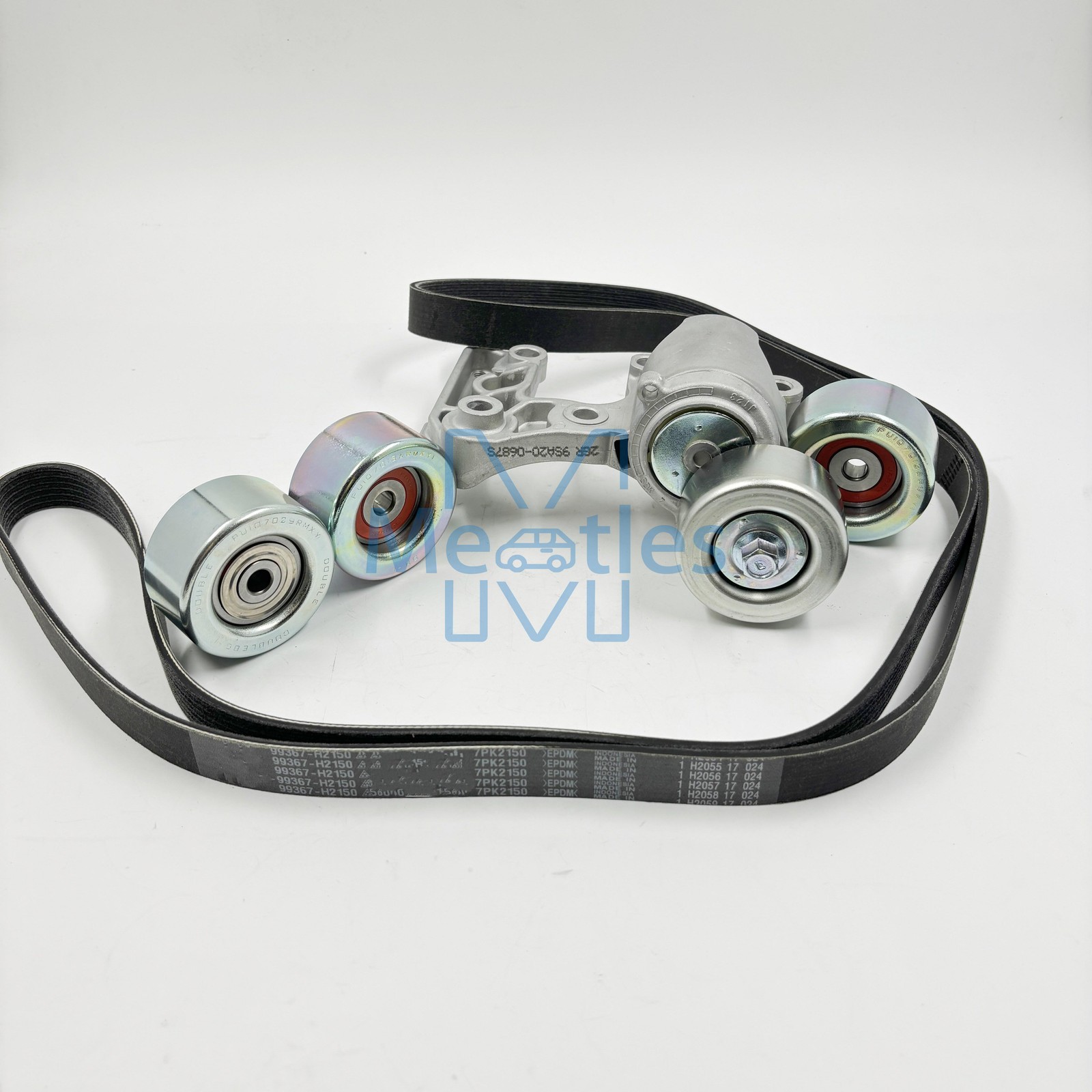 OEM For Toyota FJ Cruiser 10-14 Drive Belt Tensioner & Idler Pulley Kit NEW