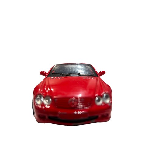 MotorMax #4048 Mercedes-Benz SL500 1:43 Diecast Collectible Model Car Red - Picture 2 of 6