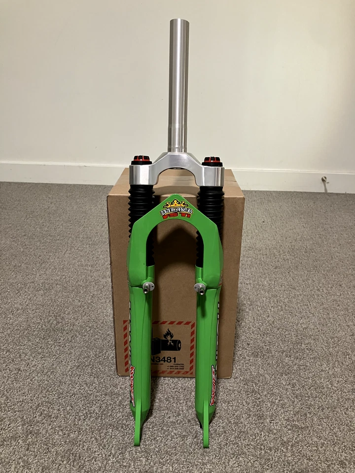 Garfo de MTB Answer Manitou Stroker FS Ti Palmer 80mm perfeito estado vintage - Imagem 4 de 4