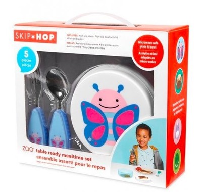 195861175070 ZOO Table Ready Table Ready Set Bfly Skip Hop