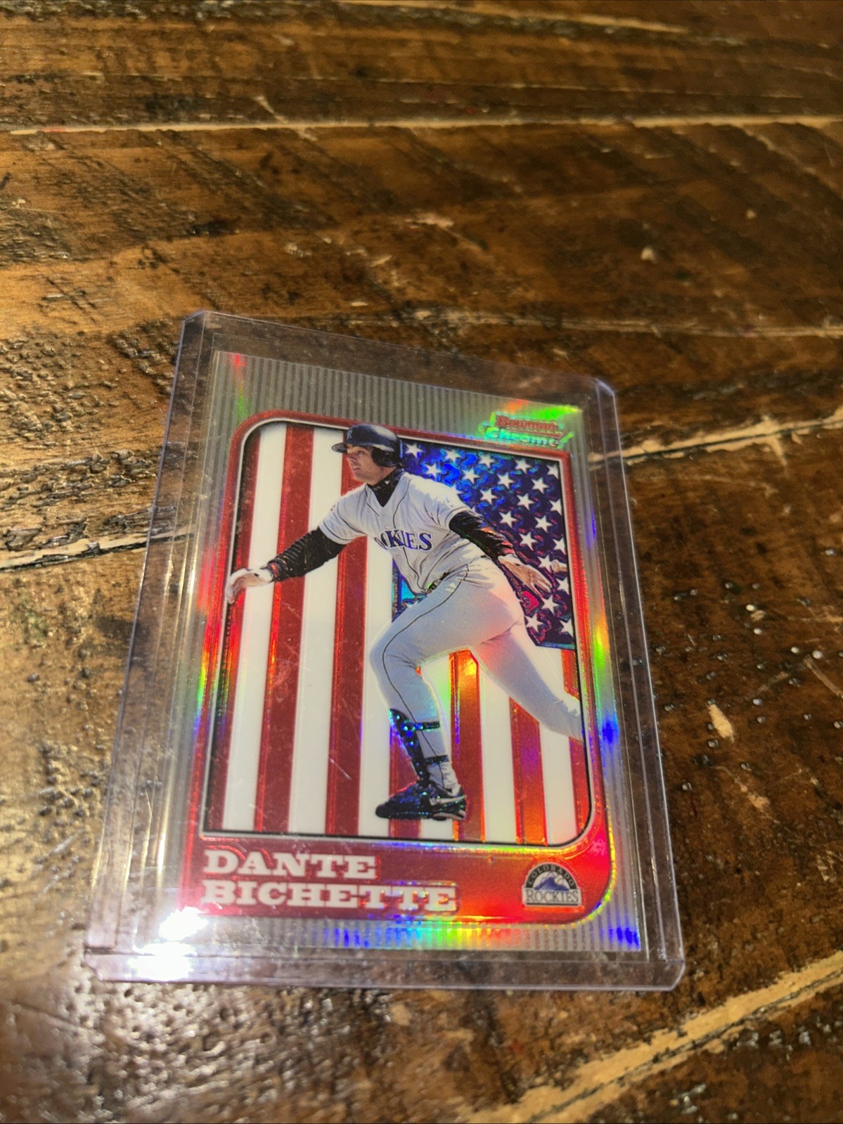 1997 Bowman Chrome International Refractor Dante Bichette #67