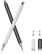 Universal Touch Screen Stylus with Magnetic Cap - Compatible with iPad & Samsung