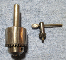 Jacobs Super Chuck No. 11 0-3/8 Capacity 1/2" Shaft USA Jacobs No. 32 Key