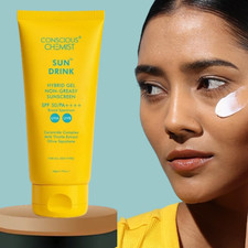 Conscious Chemist Non Greasy Sunscreen SPF 50 PA   For All Skin Type - 50 gm