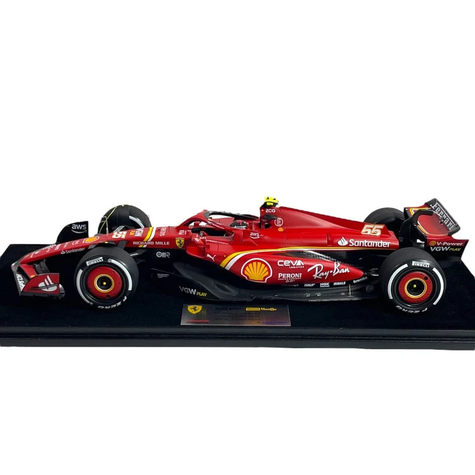 Modellino F1 Looksmart 1/18 Ferrari SF-24 Winner Australian GP 2024 #55 C. Sainz - Immagine 3 di 4