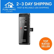 64GB Digital Recorder with A-B Repeat & Fast File Management - Perfect for Pros