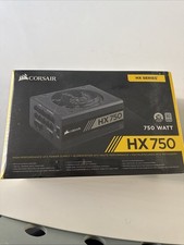 Corsair HX750 750W Platinum Power Supply PSU with Cables