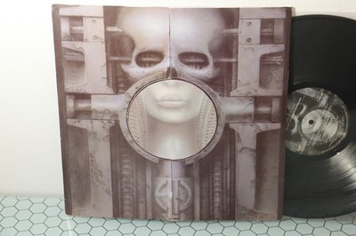 Emerson, Lake & Palmer   Brain Salad Surgery, 1973 LP Die-cut cover w/POSTER