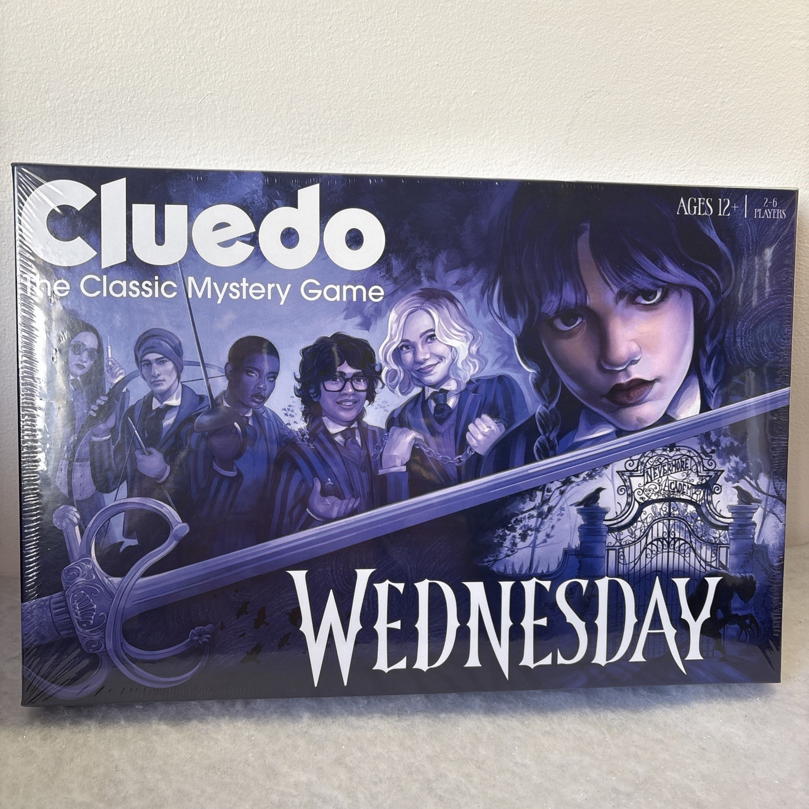 Wednesday Cluedo The Classic Mystery Board Game Ages 12+ 2 to 6 Players