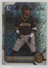 2022 Bowman Chrome Prospects Shimmer Refractor Rosman Verdugo #BCP-193 1u6