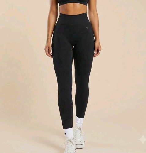 Gymshark Flex High Waisted Leggings Black Small